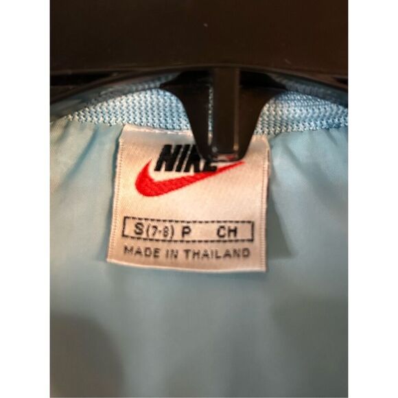 Vintage Nike Women White Black Swoosh Full Zip Puffer Vest Size Small (8358) - Picture 5 of 8